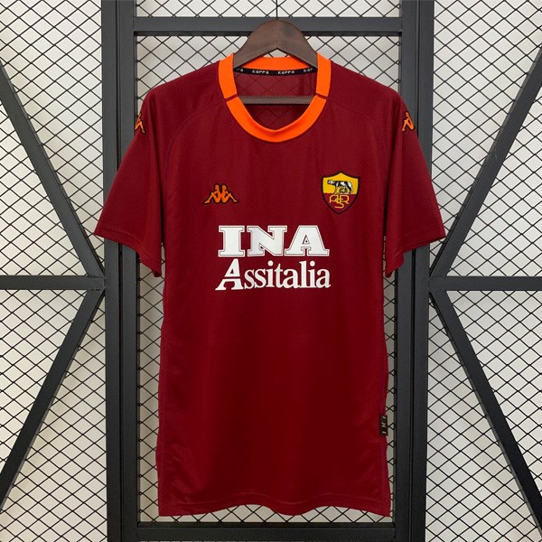 Camiseta Roma 1ª Retro 2000-2001